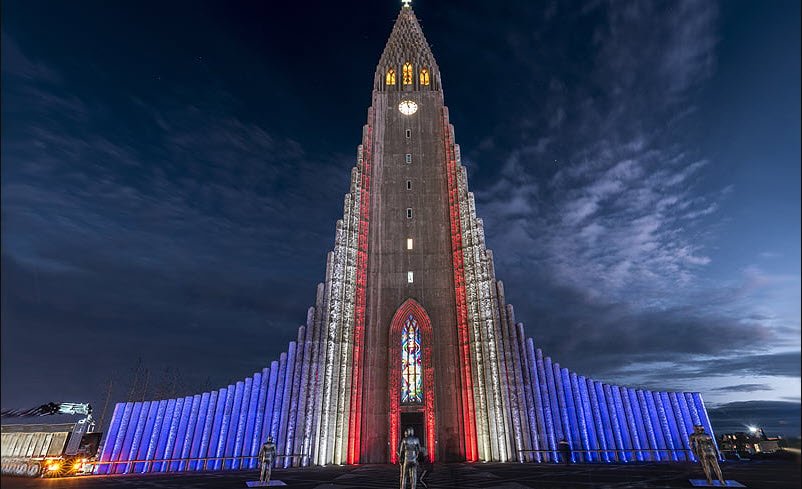 Hallgrímskirkja Church, Reykjavík, Capital Region, Iceland